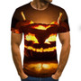 2020 New Ghost T-shirt Pumpkin Lantern Top Halloween Men / Women T-shirt