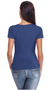 Womens Summer Wrap Top V-Neck Short Sleeve Slim Fit Casual Tee Shirt Blouse