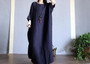 Solid Color Loose Casual Maxi Dress