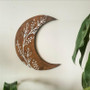 Crescent moon wall art