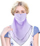 Cool Bandanas for Women Girls, Reusable Cloth Washable Face Scarf Mouth Covers