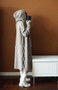 Long Hooded Cardigans Open Front Knitted Sweaters Outwear