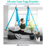 Aerial Yoga Swing Set- Antigravity Ceiling Hanging Yoga Sling - Inversion Swing for Beginners & Kids