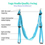 Aerial Yoga Swing Set- Antigravity Ceiling Hanging Yoga Sling - Inversion Swing for Beginners & Kids