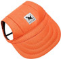 Dog Hat, Pet Baseball Cap/Dogs Sport Hat/Visor Cap with Ear Holes and Chin Strap for Dogs and Cats, 2 Sizes, 10 Colors