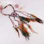 Boho Peacock Feather Dream Catcher Headwear