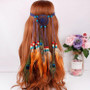 Boho Peacock Feather Dream Catcher Headwear