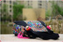 Vintage Ethnic Embroidered Tassel Beads Versatile Canvas Shoulder Bags