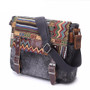 Casual Ethnic Canvas Crossbody Shoulder Bags