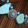 Boho Turquoise Beaded Necklace Jewelry