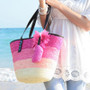 Bohemian Knitted Summer Beach Straw Bags
