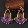 Bohemian Handmade Braided Dangle Women Vintage Female Earrings