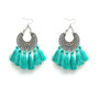 New Earrings for Xmas party beautiful round tassel bohemia earrings