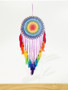 Handmade Colorful Feathers Long Dream Catcher Wall Decoration