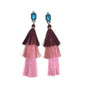 Fashion New drop earring handmade long tassel pendant ethnic fringed earrings vintage for bohemia Xmas party