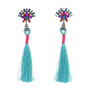 Fashion best tassel long earrings 5 colors 1 pair for jewelry accessories bohemia style Xmas party