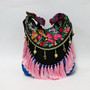 Ethnic Embroidery Tassel Flower Shoulder Big Bag