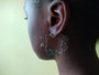 Boho Ethnic Tribal Hollow Flower Dangle Earrings