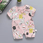 Girl Clothes Baby Jumpsuit Short Sleeve Newborn Baby Baby Boy Girl Clothes Cute Cartoon Printed Jumpsuit Climbing Clothes