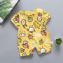 Girl Clothes Baby Jumpsuit Short Sleeve Newborn Baby Baby Boy Girl Clothes Cute Cartoon Printed Jumpsuit Climbing Clothes