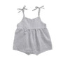 Toddler Baby Rompers Summer Infant Newborn Boys Girls Sling One-pieces Rompers Jumpsuit for Baby Cotton Linen Clothes Outfits