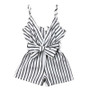 2019 Boho Style Infant Toddler Kids Baby Girls Striped Sleeveless Romper Suspender Jumpsuit Outfits Fashion Summer Cute Clothes