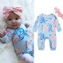 Top Baby Kids Boy Girl Infant Romper Jumpsuit Cotton Clothes Outfit Set