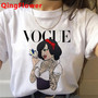 Vogue Princess Harajuku T Shirt Women Funny Cartoon Cute Anime T-shirt Kawaii Ullzang Tshirt Summer