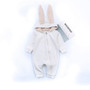 Autumn Baby Fashion Cute Warm Rompers Cute Rabbit Ears Design Baby Bunny Hooded Romper Newborn Boys and Girls One-pieces Suits