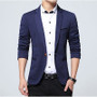 HCXY Fashion Men Blazer Casual Suits Slim Fit suit jacket Men Sping Costume Homme,Terno Masculin