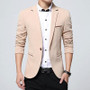 HCXY Fashion Men Blazer Casual Suits Slim Fit suit jacket Men Sping Costume Homme,Terno Masculin
