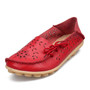 Women's Casual Genuine Leather Shoes Woman Loafers Slip-On Female Flats Moccasins Ladies Driving