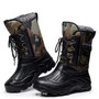 Designer Men Winter Military Boots Male Snow Ankle Boots Warm Waterproof Fur Tactical Boot Shoes