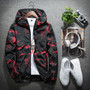 2018 Spring Autumn Mens Casual Camouflage Hoodie Jacket Men Waterproof Clothes Men'S Windbreaker