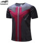 TUNSECHY 2017 Captain America T Shirt 3D Printed T-shirts Men Marvel Avengers iron man War Fitness