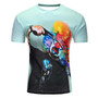 Brand New Summer Designer 3D Printed T Shirt Men'S Short Sleeve Tshirt Creative forest Men'S T-Shirt