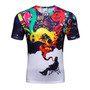 Brand New Summer Designer 3D Printed T Shirt Men'S Short Sleeve Tshirt Creative forest Men'S T-Shirt