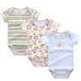 3 pcs/lot Baby Bodysuits Cotton Baby Boy Girl Clothes Next Infant Short Sleeve Jumpsuit Body for