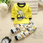 Winter Baby Clothing Sets For Girls Boys Cotton Long Sleeve+Pant Kid Children Baby Girl Boy Clothes