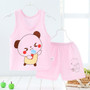 URFine Girls Boy Clothes Cartoon Cat T-Shirt + Short Children'S Suits Clothing Set Girls Set Girls