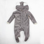 Cartoon Coral Fleece Newborn Baby Romper Costume Baby Clothes Animal Overall Menina Winter Warm