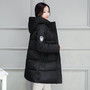 2018 hot sale women winter hooded jacket female outwear cotton plus size 3XL warm coat thicken