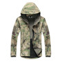 TACVASEN Army Camouflage Men Jacket Coat Military Tactical Jacket Winter Waterproof Soft Shell