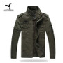 Men jacket jean military Plus size 6XL army soldier Washing cotton Air force one male clothing