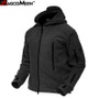 MAGCOMSEN Men Jackets Winter Warm Fleece Jackets Army Military Tactical Jacket and Coat Thermal