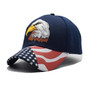 2018 Black Cap USA Flag Eagle Embroidery Baseball Cap Snapback Caps Casquette Hats Fitted Casual