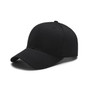 2018 Black Cap Solid Color Baseball Cap Snapback Caps Casquette Hats Fitted Casual Gorras Hip Hop