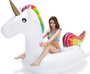 22 Style Giant Swan Watermelon Floats Pineapple Flamingo Swimming Ring Unicorn Inflatable Pool Float