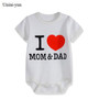 BABY BODYSUITS 100%Cotton Infant Body Short Sleeve Clothing Similar Jumpsuit Printed Baby Boy Girl