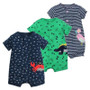 2018 NEW stlye Summer baby boys rompers kids Short sleeve clothing Baby girls cotton Jumpsuit
